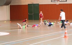 Marion, responsable du mini basket