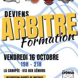 DEVENS ARBITRE DE FORMATION ! 🏀